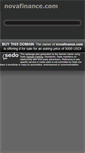 Mobile Screenshot of novafinance.com